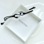 Swarovski Power Collection Hook Bracelet Dark Gray